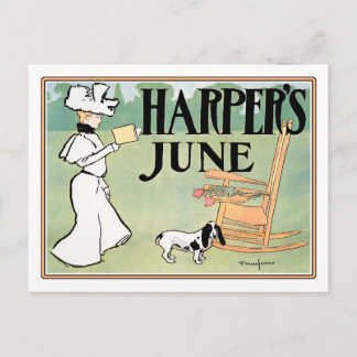 Harper's June Edition Postcard