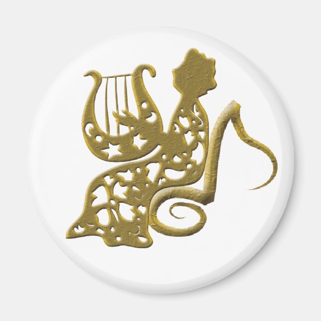 Harpist Magnet (Front)