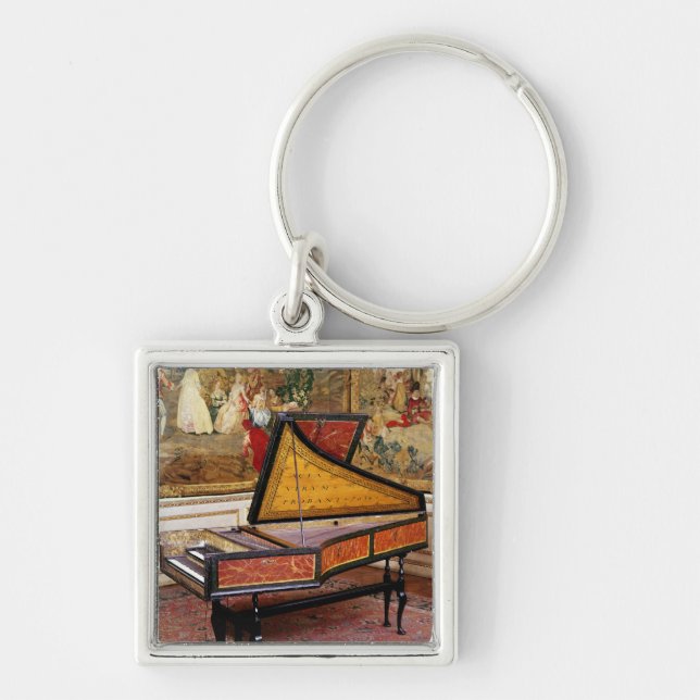 Harpsichord, 1634 keychain (Front)