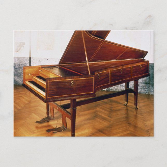 Harpsichord belonging to Franz Joseph Haydn Postcard (Front)
