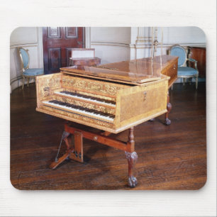 Harpsichord, by Jacob Kirckman, English, 1766 Mouse Pad