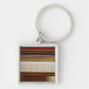 Harpsichord, by Johann Jakob Konnicke , 1796 Keychain