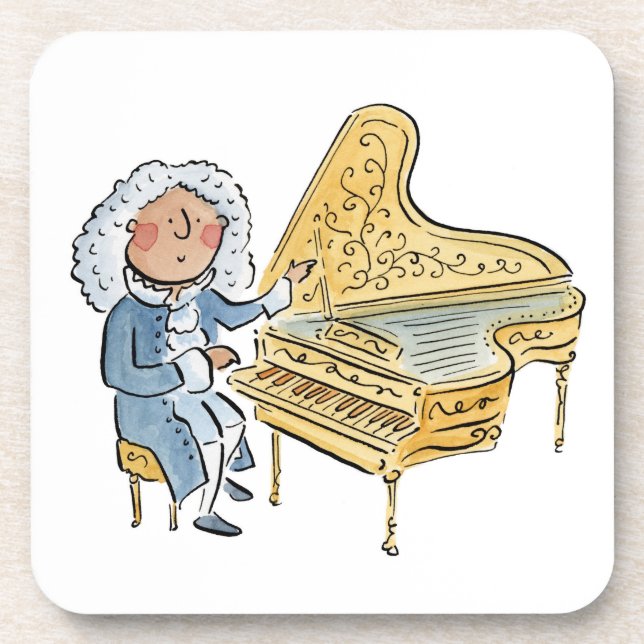 Harpsichord Coaster (Front)