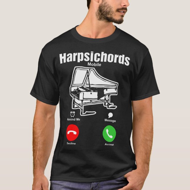 Harpsichords Mobile Tshirt (Front)