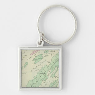 Harpswell, adjacent islands keychain