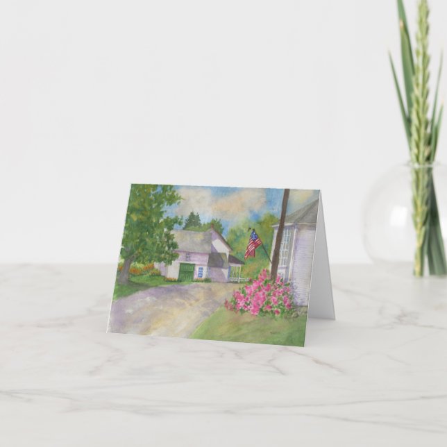 Harpswell Maine Greeting Card (Front)