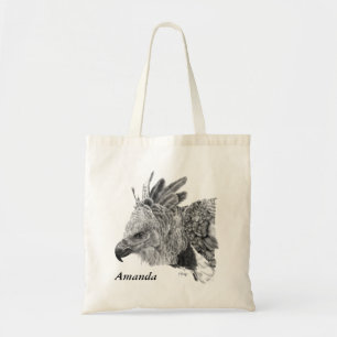 Harpy Eagle Drawing Tote Bag