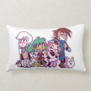 Harpy Gee Friends and Pets! Lumbar Pillow