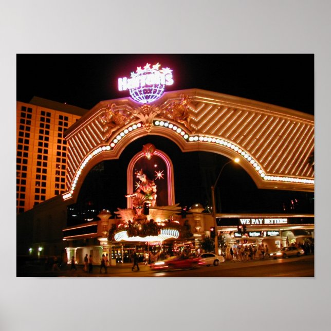 Harrah's Las Vegas Poster (Front)