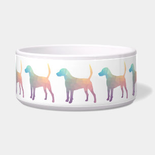 Harrier Beagle Hound Dog Geometric Silhouette