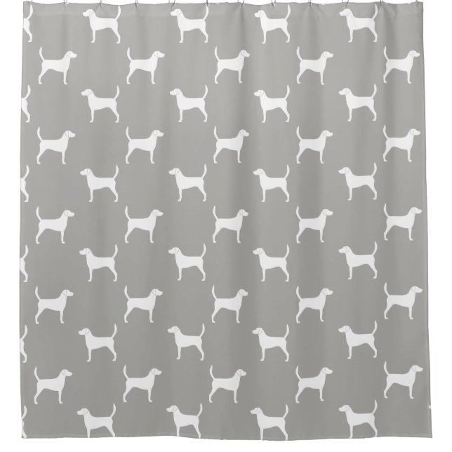 Harrier Dog Silhouettes Pattern (Front)