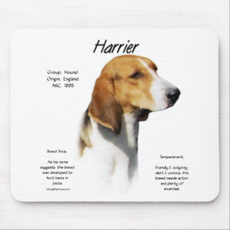 Harrier History Design Mouse Pad