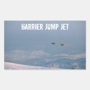 Harrier Jump Jet Sticker