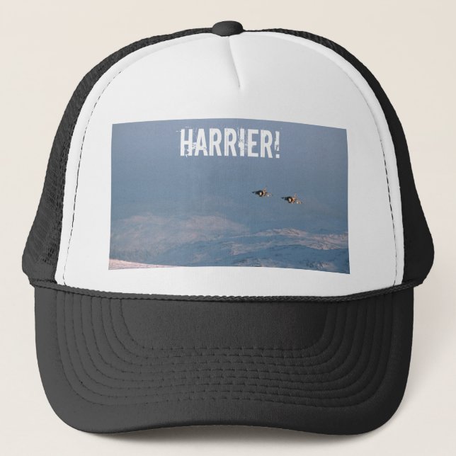 Harrier Jump Jet Trucker Hat (Front)