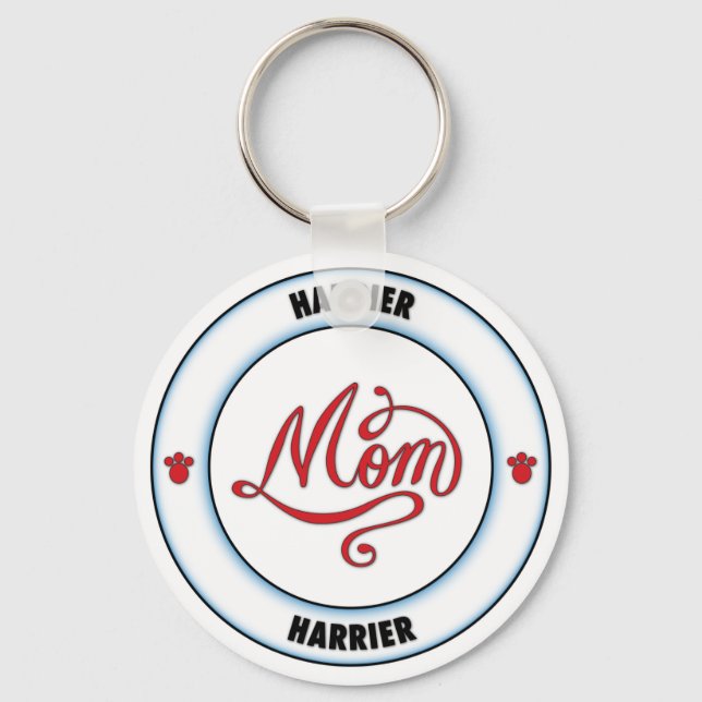 HARRIER mom Keychain (Front)