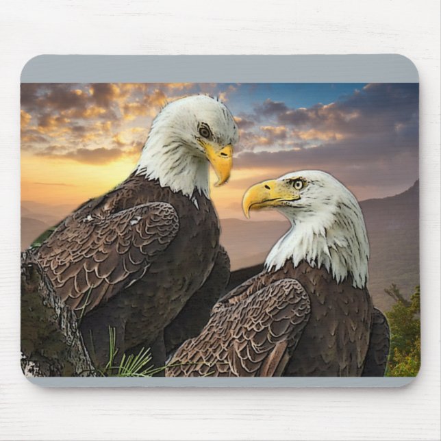 Harriet and M15 when I look into your eyes Mouse Pad (Front)