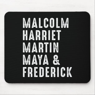 Harriet Martin Maya Frederick Black Leaders  Mouse Pad