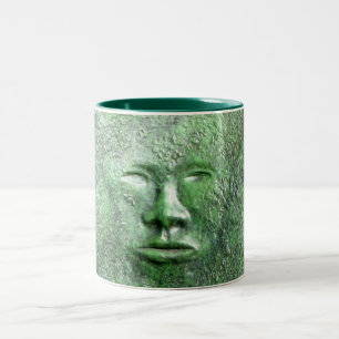 Harriet Tubman Abstract Green Ceramic Mug