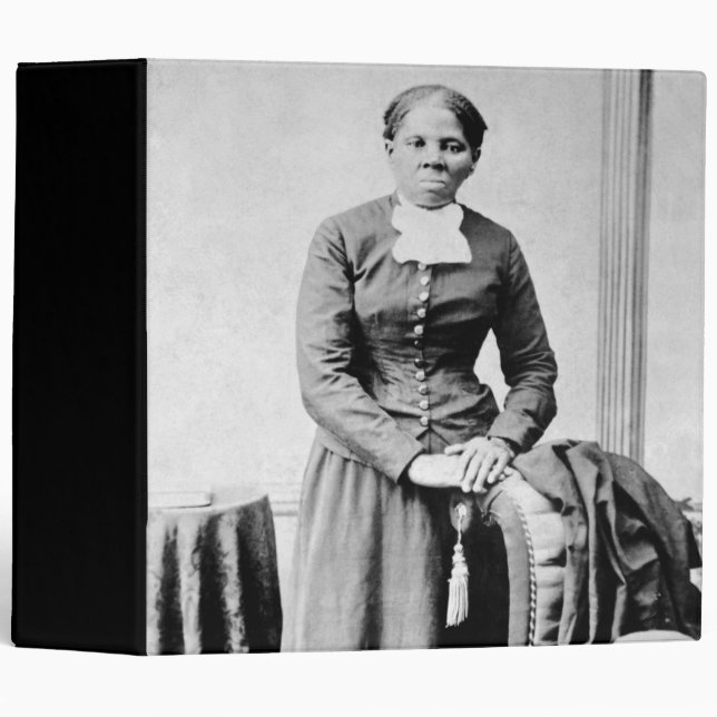 Harriet Tubman Conductor Underground Railroad Binder (Front/Spine)