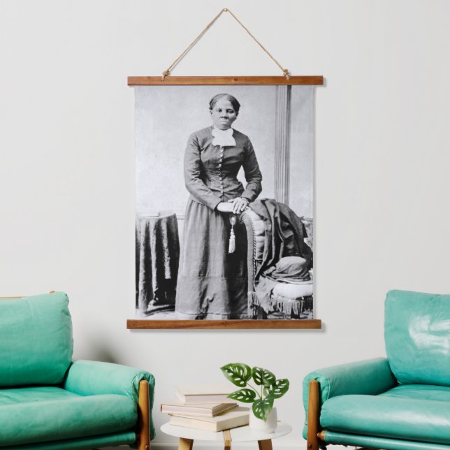 Harriet Tubman Conductor Underground Railroad Hanging Tapestry (Living Room)