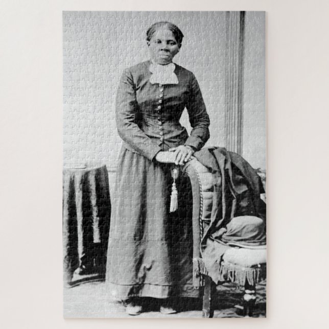 Harriet Tubman Conductor Underground Railroad Jigsaw Puzzle (Vertical)