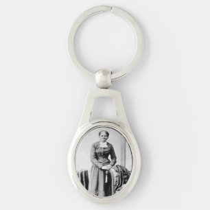 Harriet Tubman Conductor Underground Railroad Keychain