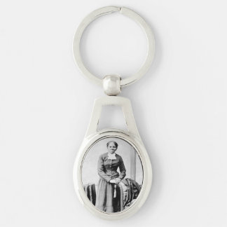 Harriet Tubman Conductor Underground Railroad Keychain