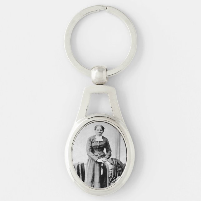 Harriet Tubman Conductor Underground Railroad Keychain (Front)