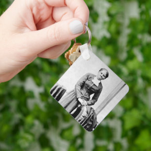 Harriet Tubman Conductor Underground Railroad Keychain