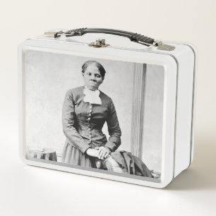 Harriet Tubman Conductor Underground Railroad Metal Lunch Box