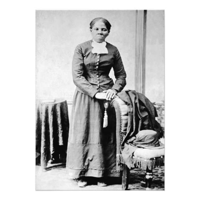 Harriet Tubman Conductor Underground Railroad Photo Print (Front)