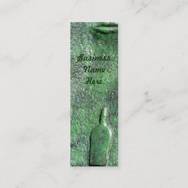 Harriet Tubman in Bronze Bookmark Business Cards (Front)