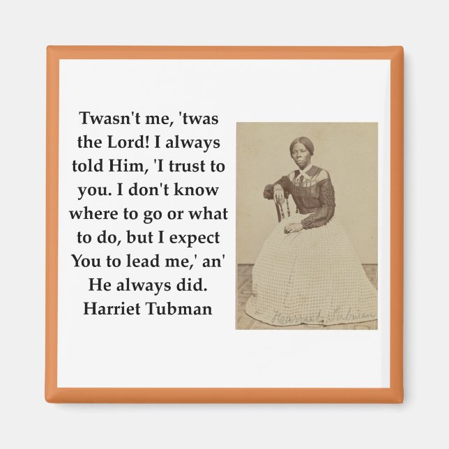 Harriet Tubman Magnet (Front)