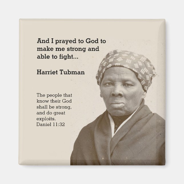 HARRIET TUBMAN MAGNET (Front)
