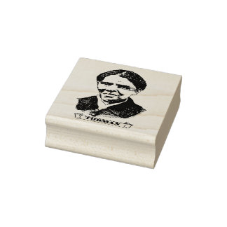 Harriet Tubman On Your 20 Dollar Bill Rubber Stamp
