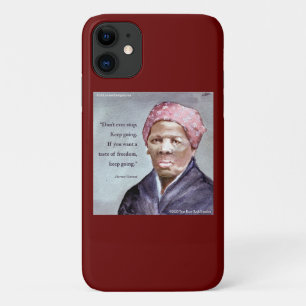 Harriet Tubman & Quote iPhone 11 Case