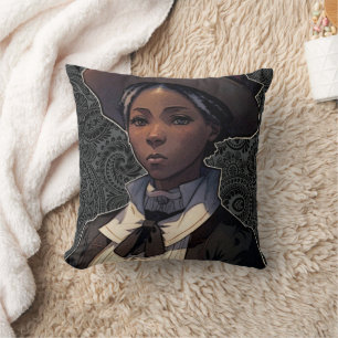 Harriet Tubman: Throw Pillow