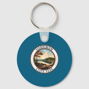 Harriman State Park New York Badge _1  Keychain