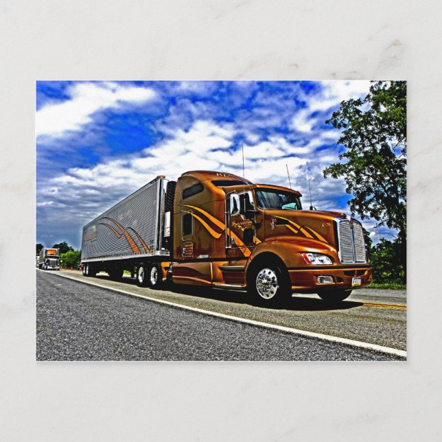 Harring Kenworth T660 Postcard (Front)