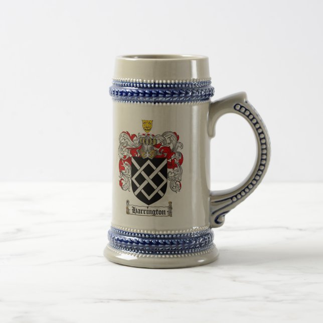 Harrington Coat of Arms Stein / Harrington Stein (Right)