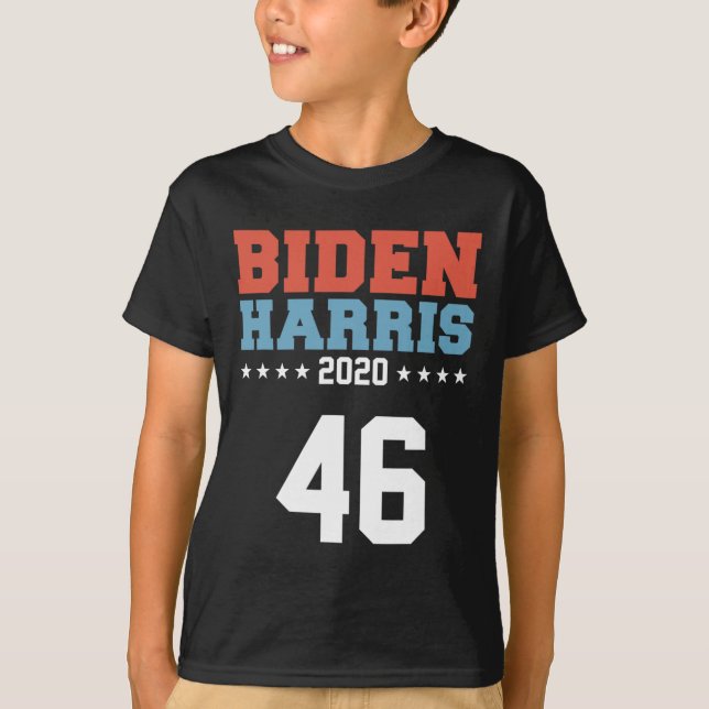 Harris 2020 Jersey Style 46 President Usa  T-Shirt (Front)
