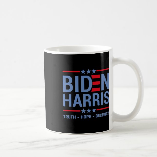 Harris 2020 Truth Hope Decency  Coffee Mug (Right)