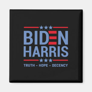 Harris 2020 Truth Hope Decency Magnet