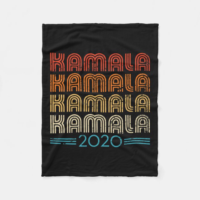 Harris 2020 Vintage Style  Fleece Blanket (Front)