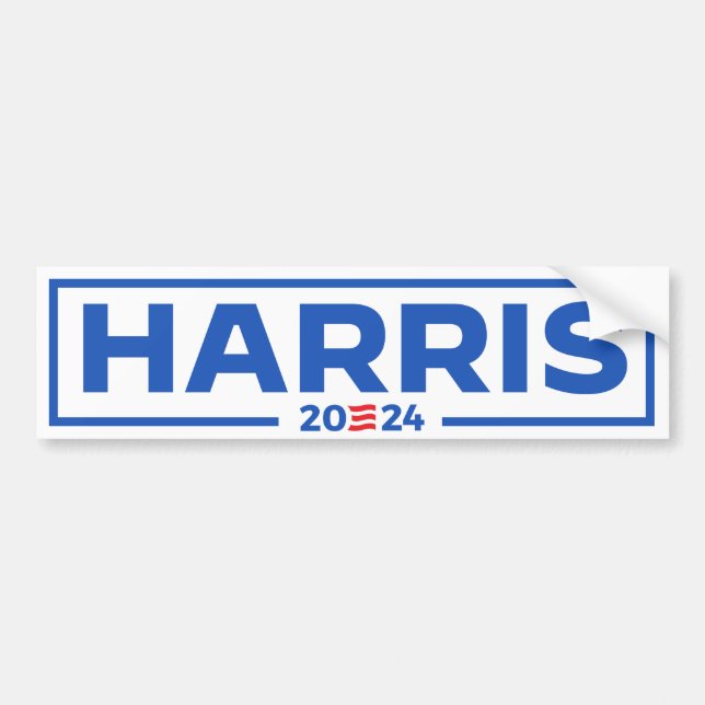 HARRIS 2024 BUMPER STICKER (Front)