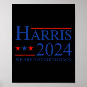 Harris 2024 For President Election Campaign Harris Poster