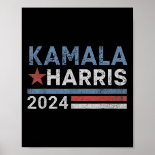 Harris 2024 For President Election Campaign  Poster