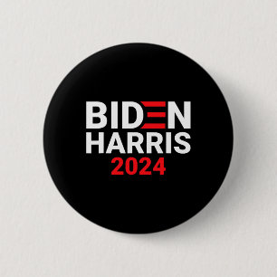 Harris 2024 Joe Biden For President  2 Inch Round Button