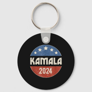 Harris 2024 Kamala Harris For President Election 2 Keychain