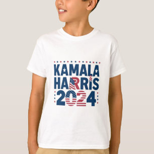 Harris 2024 Political Patriotic Statement Democrat T-Shirt